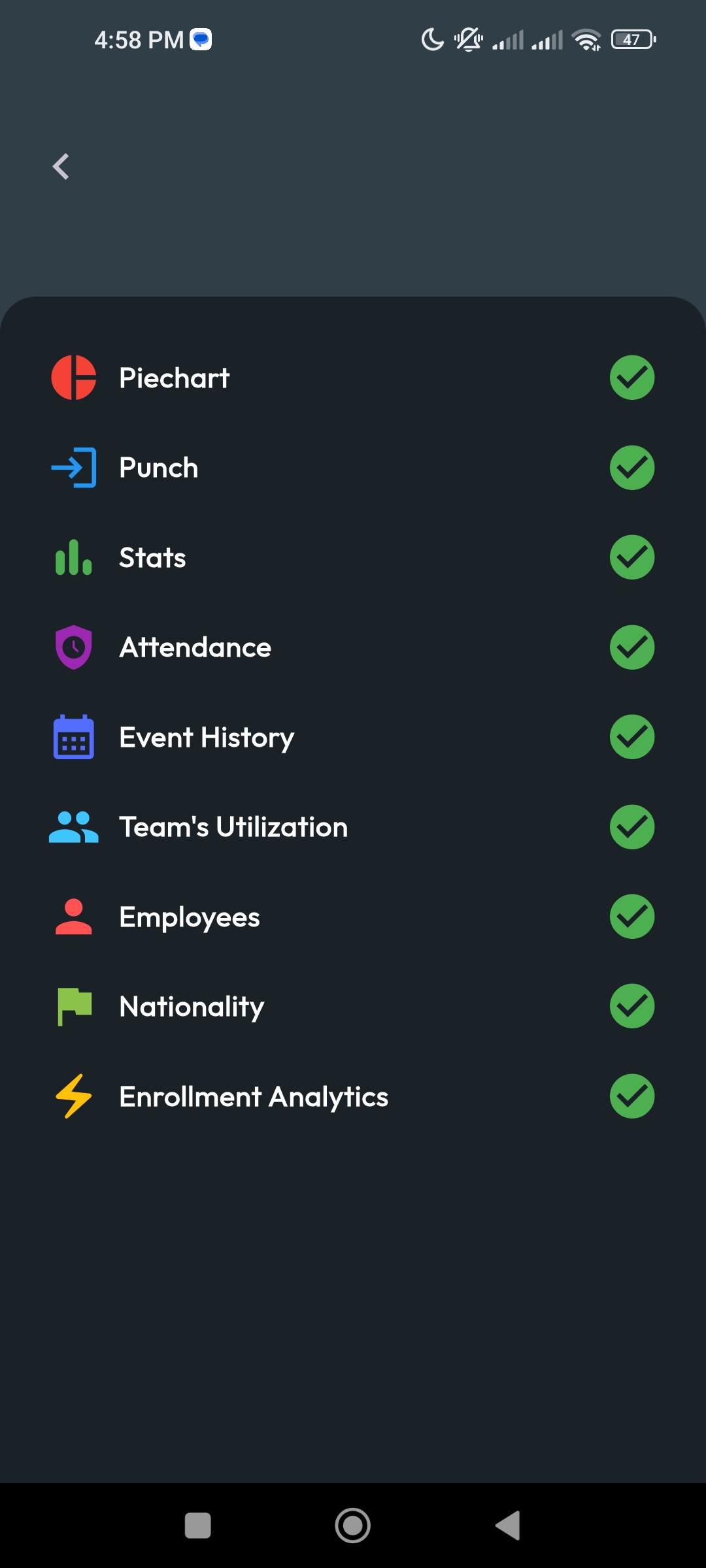 RateOp mobile app screen 11
